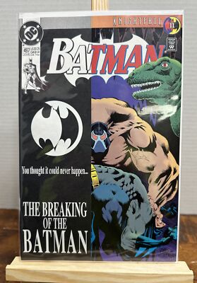 Batman #497 - Bane Breaks Batman's Back - High Grade Card Stock Variant