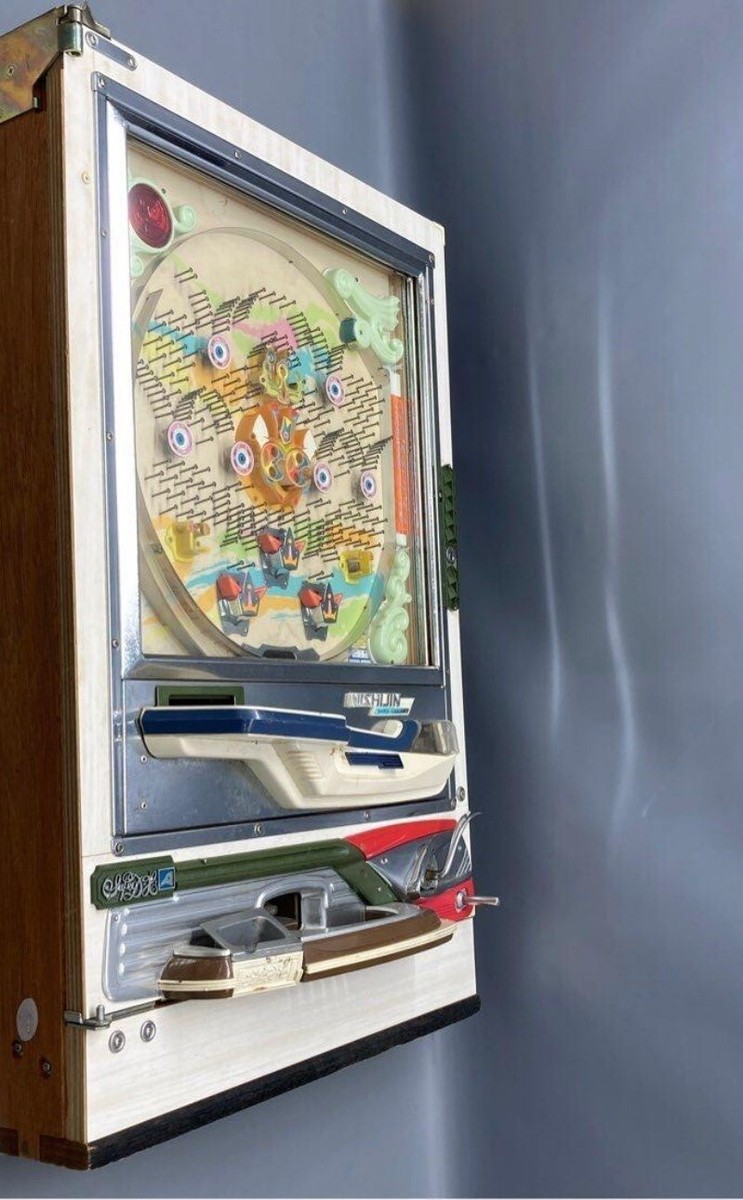 Vintage Nishijin Sophia Super Deluxe Pachinko Machine 1970s Vintage Nishijin Sophia Super Deluxe Pachinko Machine 1970s