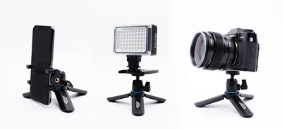New Davis & Sanford Pocket Tripod For Smart Phone, Portable Camera & Light