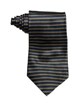 Neo Bill Blass 100 Silk Men  s Designer Geometric Tie 59  X 4  