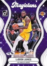 2023-24 Donruss Basketball Card No. 10 Lebron James Magicians LA LAKERS