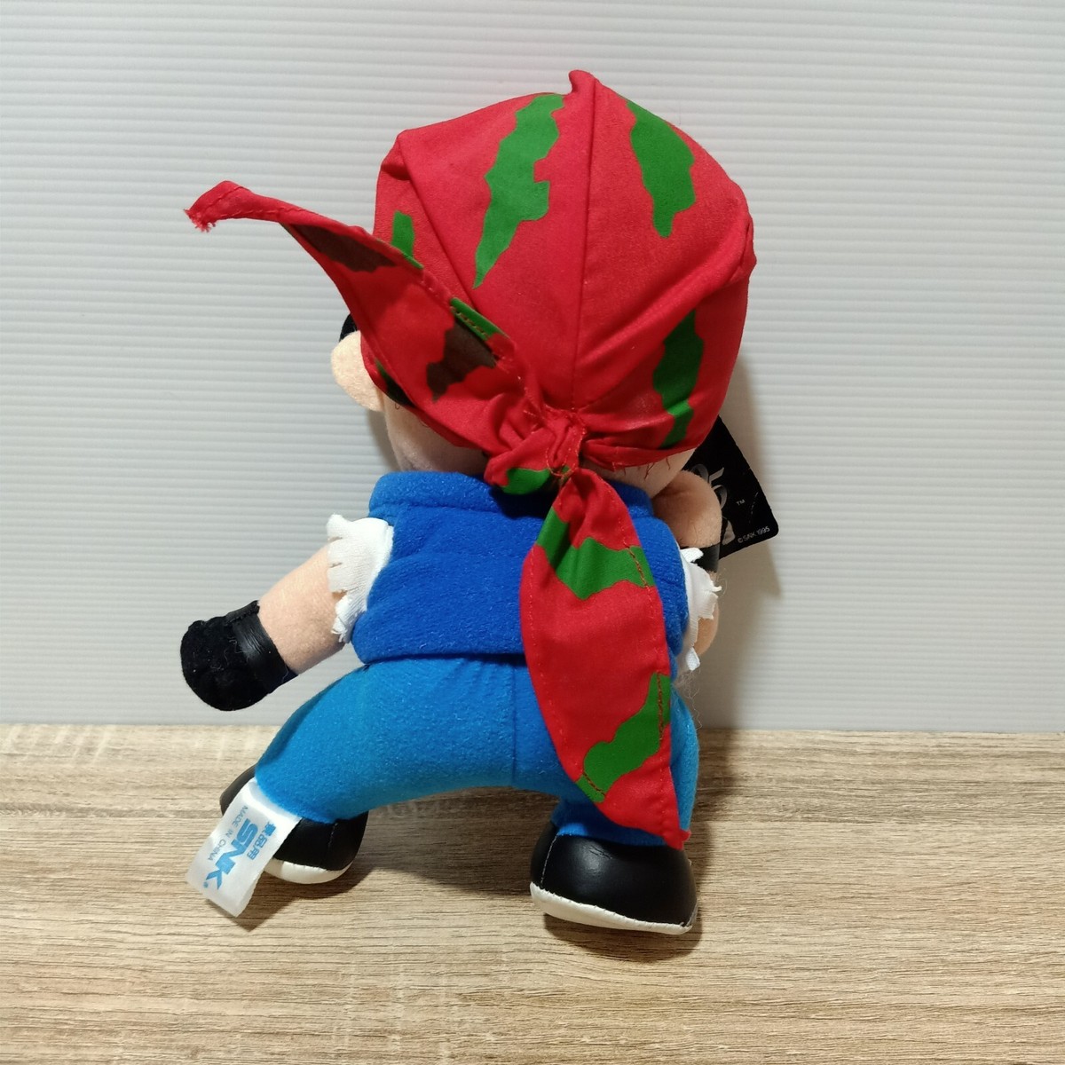 King of Fighters Ralf Jones KOF Plush Doll Banpresto SNK 1995 TAG