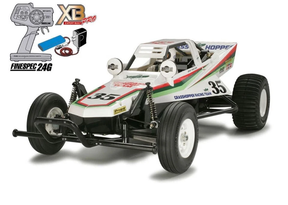 TAMIYA 57746 1/10 XB No.46 EXPERT BUILT GRASSHOPPER Ready To Run TBLE04S 2.4G - Image 2 of 4