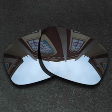 Silver Polarized Replacement Lenses For-Oakley Sliver XL OO9341 Sunglasses