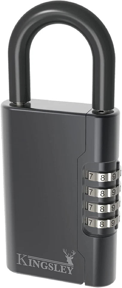 LOT OF 12 Kingsley Guard-a-Key Key Lock Boxes, Lock Box for Keys, Key Box, Combo - Image 2 of 4