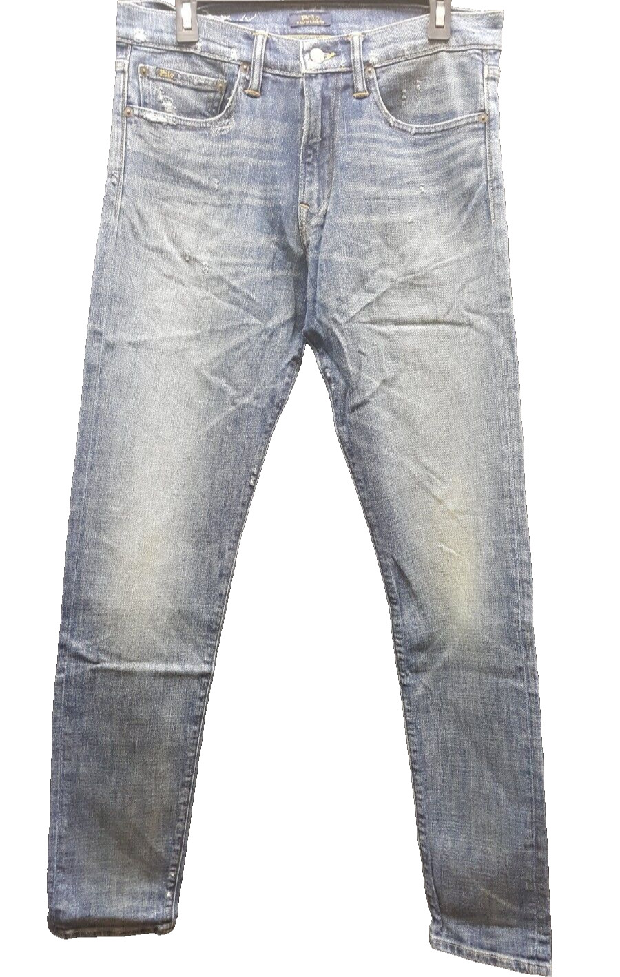 Мужские джинсы-скинни Polo Ralph Lauren The Eldridge, легкая стирка, 32 X 32