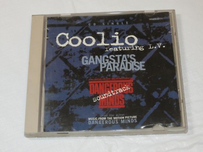 Gangsta's Paradise [Single] by Coolio Featuring L.V. CD Aug-1995 MCA Records 