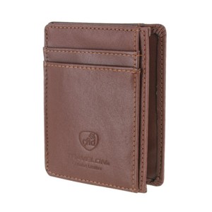 Travelon rfid leather card holder