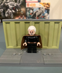 Lego Star Wars Count Dooku Minifigure (custom)