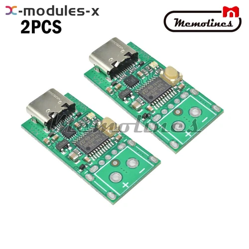 2PCS ZY12PDN Type-C PD 2.0 3.0 to DC USB Decoy Fast Charge Trigger Poll Detector