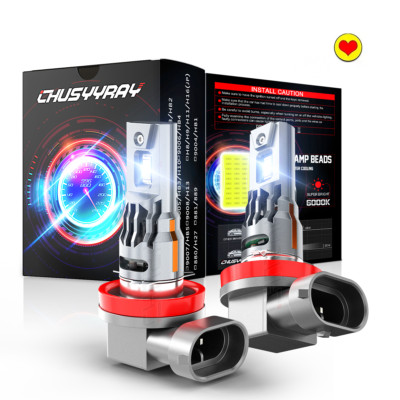 2x H11 LED Headlight Bulbs High/Low Beam For Subaru XV Crosstrek 2013 2014 2015