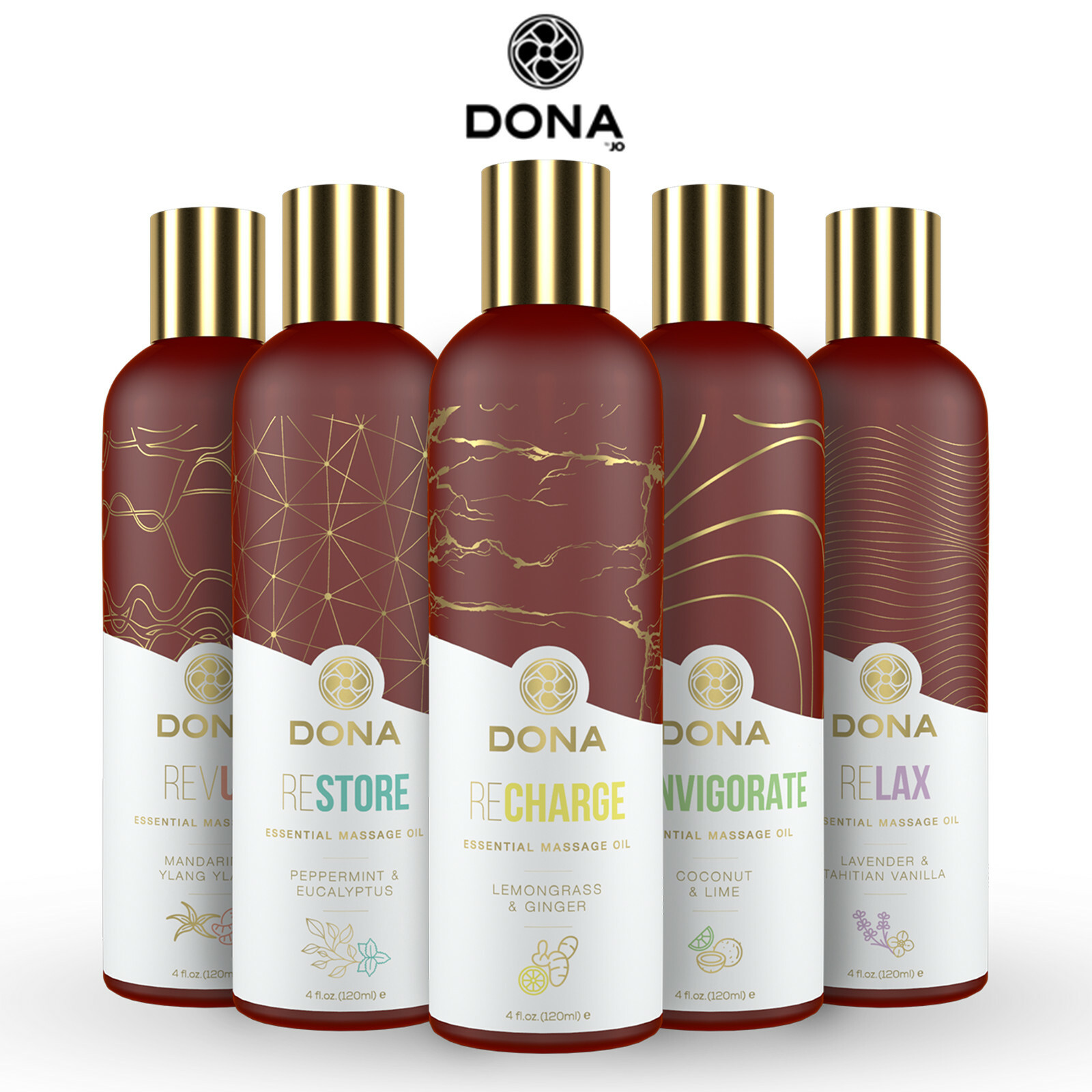Dona - Aceite Esencial Vegano Para Masajes De Coco Y Lima Reinvigorate En Oferta Sexy By Jo Essential Massage Oil Olio Da Massaggio Idratante Vegano Aromaterapia