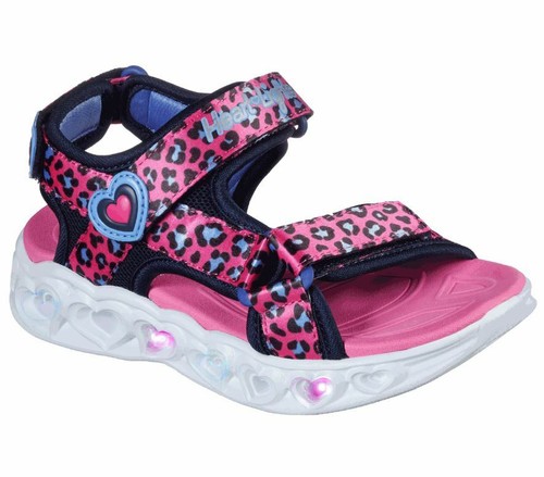 skechers pink leopard