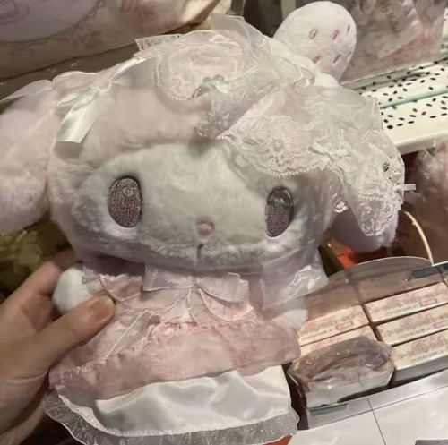 Sweetheart My Melody Anime Cartoon Soft Plush Doll Blush Pink Romantic Gift - Picture 4 of 5