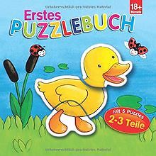 Erstes Puzzlebuch Ente: 5 Puzzles mit je 2-3 Teilen | Buch | Zustand gut - not specified