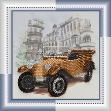 DIY Bead Embroidery Kit Tafra - 11 Beaded stitching needlepoint beadwork