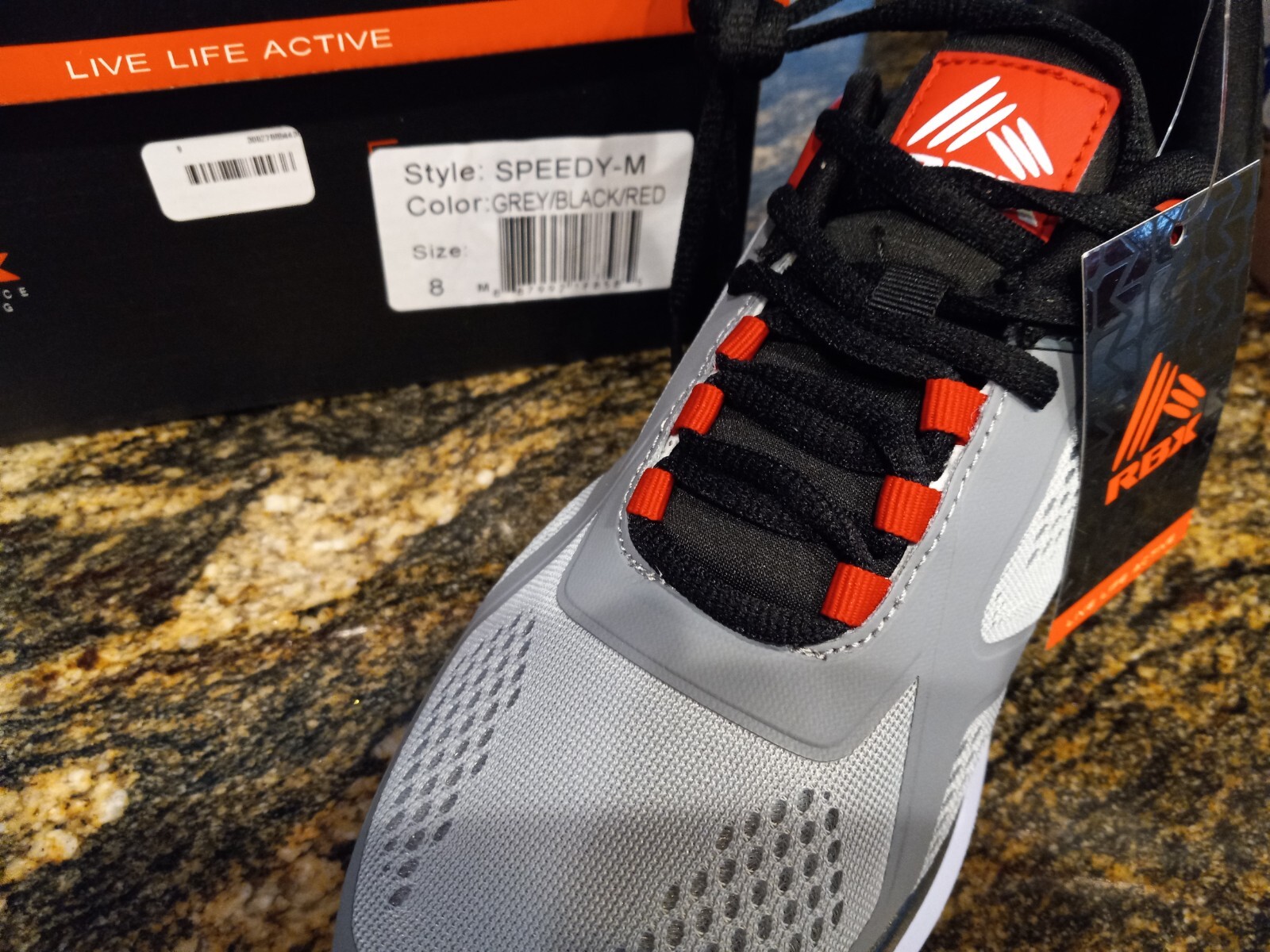 NEW Mens RBX Speedy Running Shoes, size 