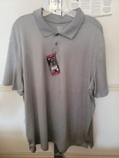 Member's Mark Men's Luxe Active Textured Jacquard Polo Size XL