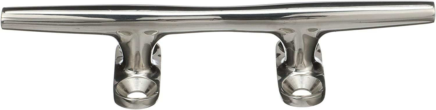 Seachoice 30261 Hollow Base Yacht Cleat – 316 Stainless Steel – 8 " FREE SHIPPIN