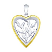 Silber KettenanhäNger AnhäNger Kette SilberanhäNger Vergoldet Echtschmuck
