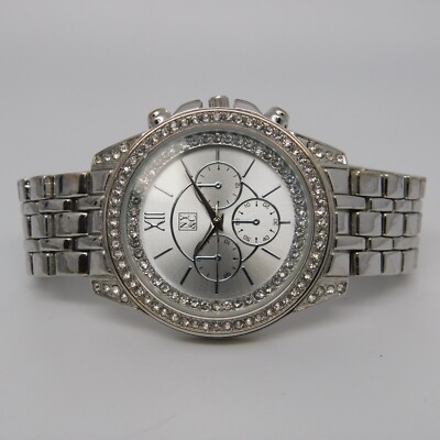 NY&C 17591 Quartz Analog Women's Watch Sz. 7'' New Battery