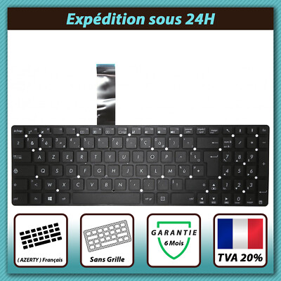 Clavier AZERTY De Remplacement Pour Asus X751L / X751LD (réf. 0KN0-TX1FR13) - Neuf, Clavier Français