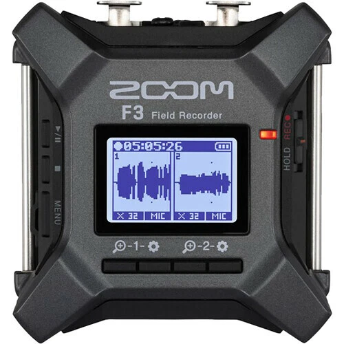 Zoom F3 2-Input / 2-Track Portable Field Recorder / Mixer Authorized Dealer - Image 2 of 4
