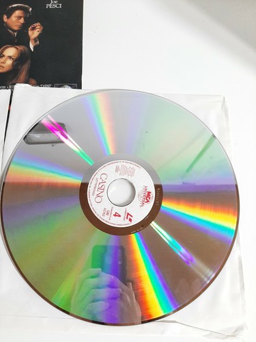 Robert De Niro Casino Video Laser Disc Movie 2 Disc Set Complete MCA Universal - Imagen 5 de 8
