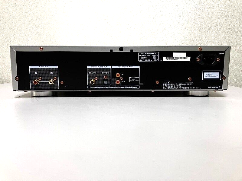 【苫小牧バナナ】Marantz/マランツ スタンダードクラス CDプレーヤー CD6006 シーラスロジック「CS4398」を搭載 中古 動作OK♪ Marantz CD6006 CD Player - Black In Original Packing Pre