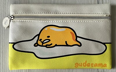 ipsy Gudetama Sanrio Lazy Egg Meh July 2017 Glam Makeup Bag NWOT
