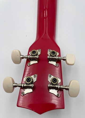 Diamond Head #DU102 Red Soprano Beginner 4-String Ukulele Maple Wood - Picture 7 of 13