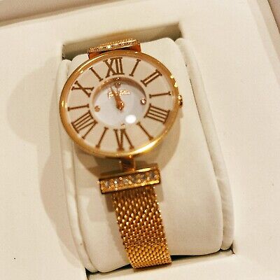 Folli Follie's Mini Dynasty Small Case Bracelet Watch - Rose Folli Follie's Mini Dynasty Small Case Bracelet Watch - Rose