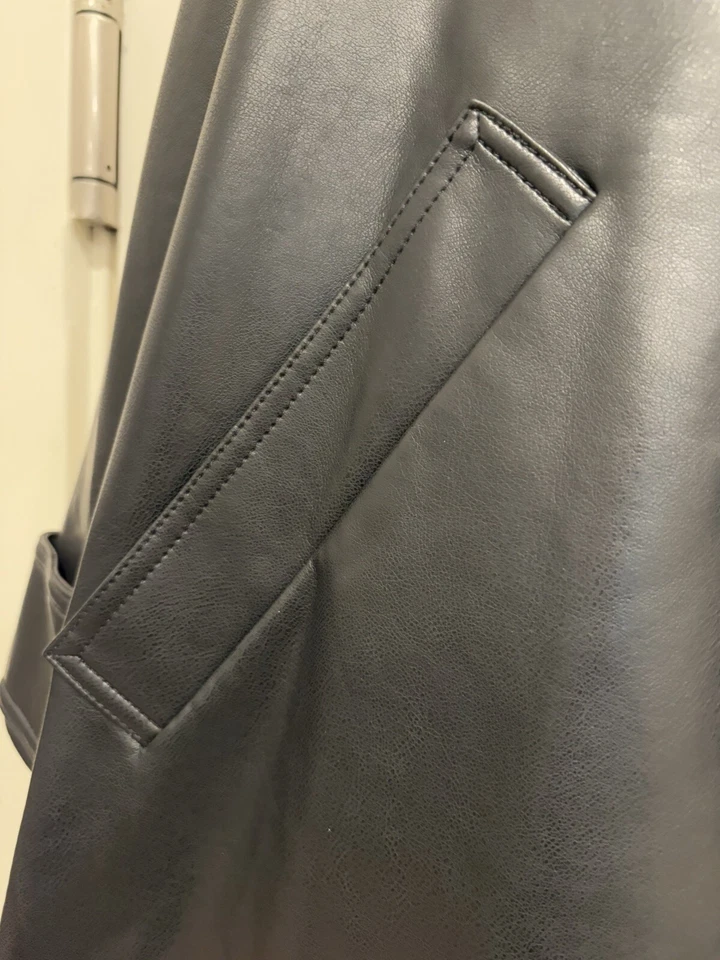 Gabardina de cuero sintético BCBgeneration Foto 3 de 4