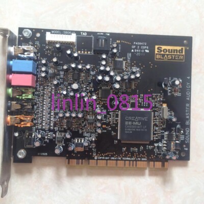 1Pcs Used Audigy4 SB0610 sound card