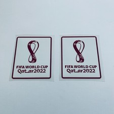 2022 World Cup Patch Set Badge Soccer Jersey Living Football Qatar 2 patches