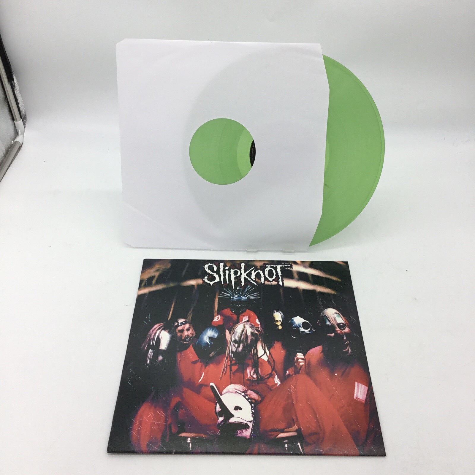 Slipknot Slipknot LP lemon yellow coloured vinyl record 12" album