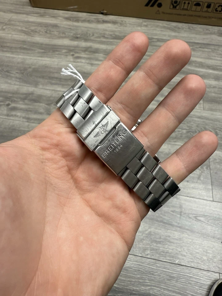 Breitling Superocean 44 Stainless Steel Automatic Watch Orange Accents, A1739102 - Image 2 of 4