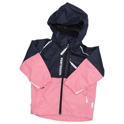 Nordbjørn, Allwetterjacke, Mädchen, Größe: 98, Vrango, Pink/Blau, Polyester #LcY