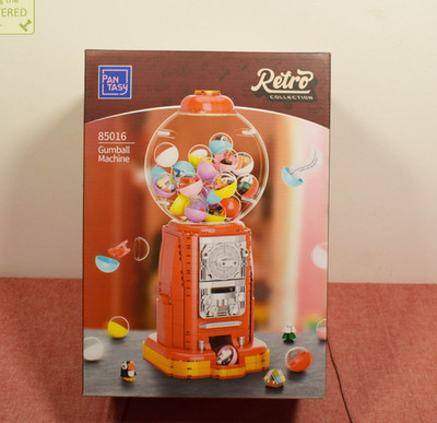 Pantasy Retro Gumball Machine Buildable Brick Block Set 85016