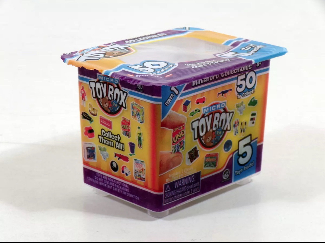 Lot of 9 - World's Smallest Micro Toybox Series 1  Minis Blind Box packs #5101