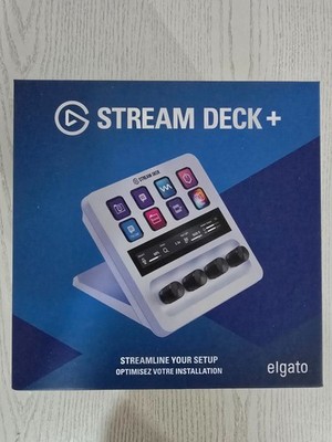 Elgato Stream Deck + / Plus   Weiß, neuwertig, OVP
