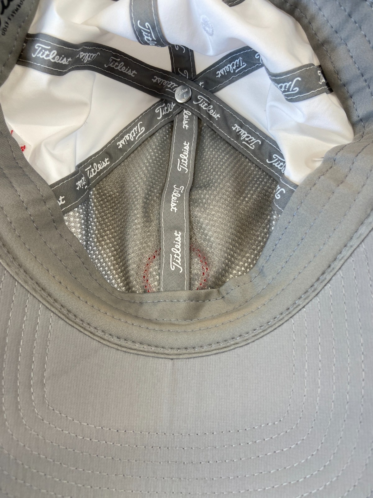 Titleist Baseball Cap Strapback Hat White Classic… - image 8