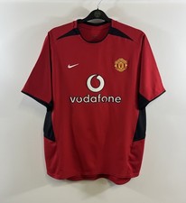Manchester United Home Football Shirt 2002/04 Adults Large Nike B223