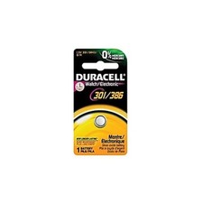 Duracell PGD D301/386PK Medical Electronic Battery, Silver Oxide, 301/386...