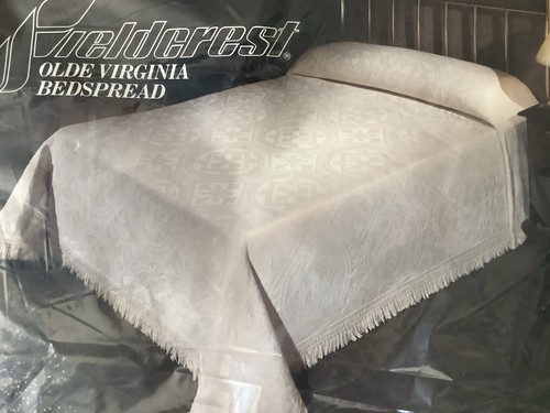 FIELDCREST KING SIZE (118x118in) “olde Virginia”BEDSPREAD IN ORIGINAL Packaging - Picture 17 of 19