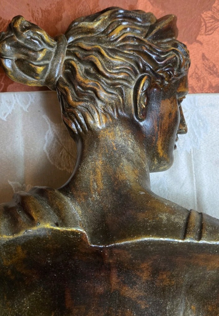 Large Artemis Diana Bust Sculpture Statue Greek 23 In Bust Statue Classical Art