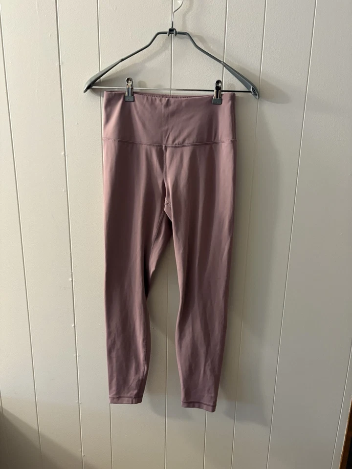 Leggings para mujer 90 Degrees By Reflex rosa medio poliéster spandex usados en excelente estado K3 Foto 3 de 4