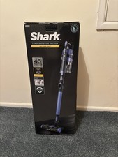 Shark Cordless Stick Vacuum Cleaner Anti-Hair Wrap, Flexology, Blue, IZ202UK