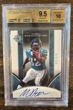 2006 Ultimate Collection Rookie Signatures MAURICE DREW auto RC /150 BGS 9.5 /10