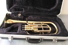 Andreas Eastman Eb Tenor Horn with Mouthpiece and Case Serviced and Cleaned